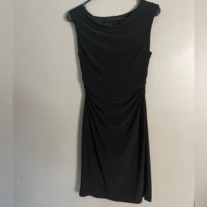 David Meister Black Sleeveless Dress Womens 4
